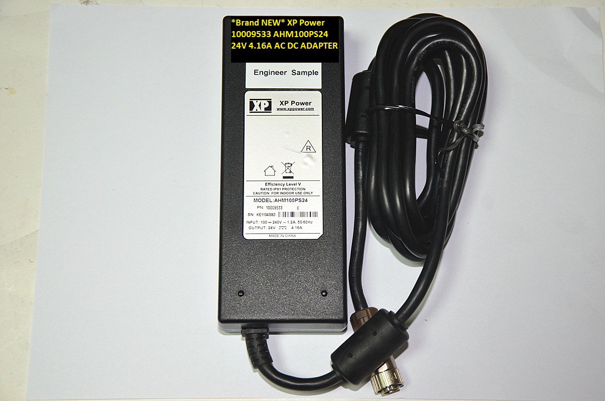 *Brand NEW* XP Power 10009533 AHM100PS24 24V 4.16A AC DC ADAPTER - Click Image to Close